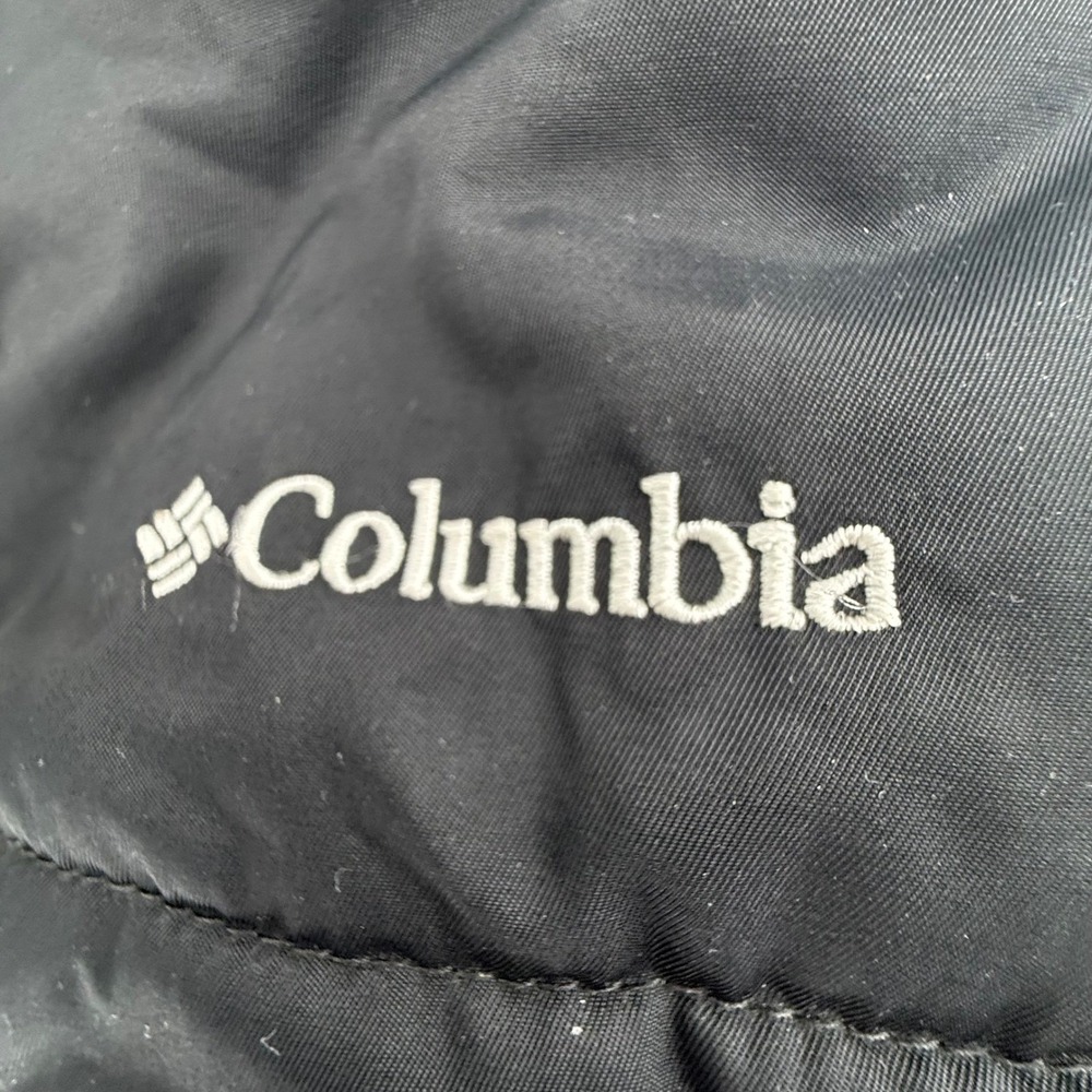 Columbia Omni Shield Puffer Jacket Womans Small Black Powder Lite Insulated Coat - Picture 10 of 13